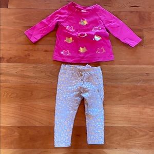 Gymboree cat outfit